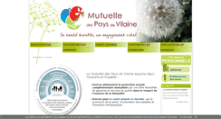 Desktop Screenshot of mutuellepaysdevilaine.fr